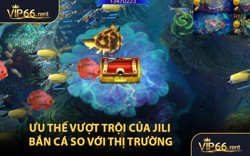 Ưu thế vượt trội của JILI Bắn Cá so với thị trường